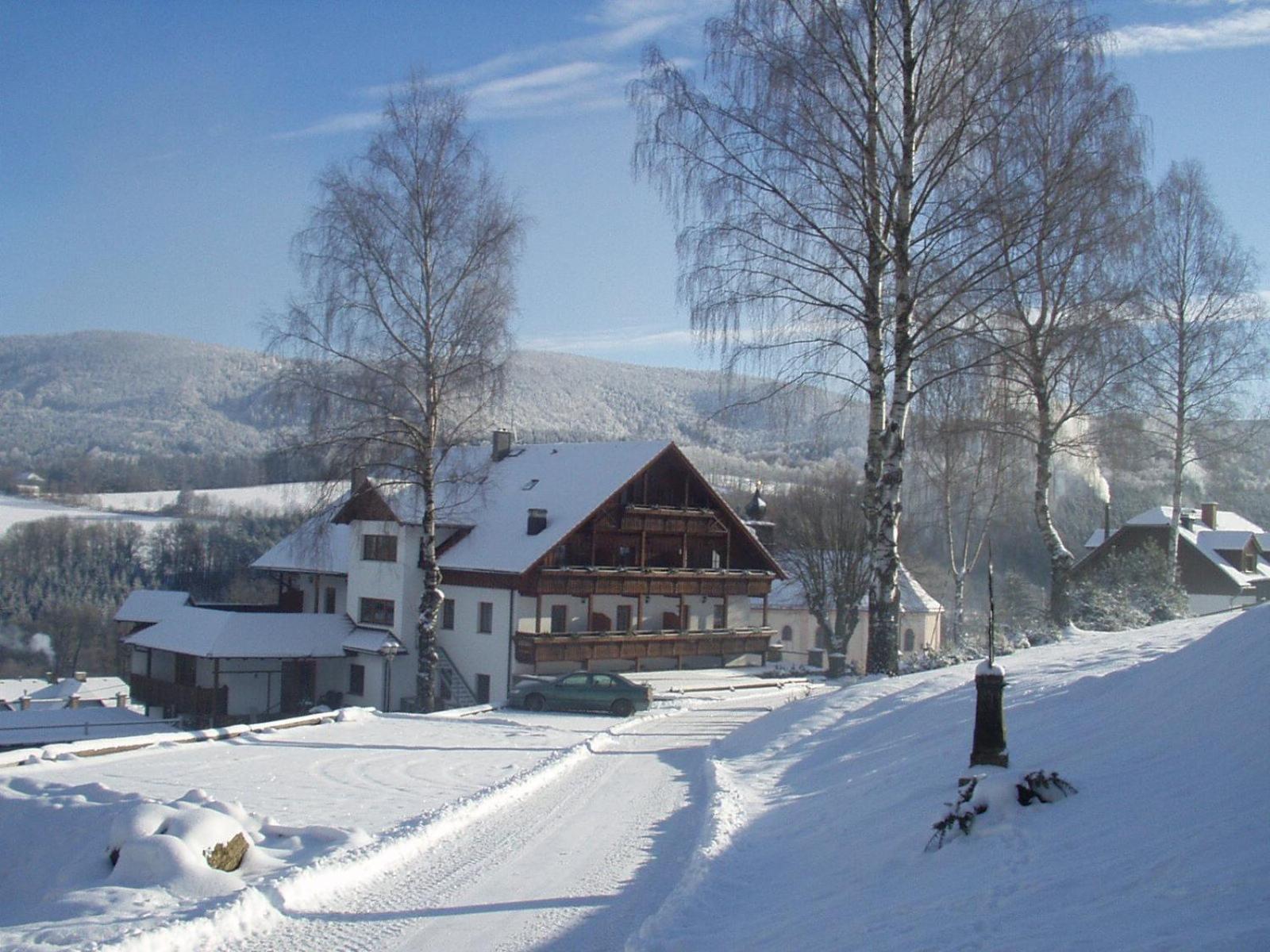 Hotel Kollerhof Zelena Lhota ภายนอก รูปภาพ